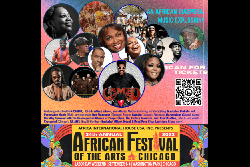 Get Ready For The 34th Annual African Festival Of The Arts.